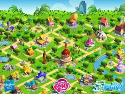 Size: 800x600 | Tagged: safe, gameloft, bon bon, carrot cake, doctor whooves, flam, hoity toity, photo finish, princess celestia, rainbow dash, sapphire shores, sweetie drops, time turner, twist, zecora, alicorn, bat pony, earth pony, pegasus, pony, unicorn, zebra, g4, my little pony: magic princess, 3d, armor, armored pony, balloon, banner, basket, bat wings, bench, blue coat, blue fur, blue mane, blue tail, bow, bowling pin, brown coat, brown fur, brown mane, brown tail, bush, camera, canterlot, carousel boutique, clock tower, clothes, dress, flower, fluttershy's cottage, folded wings, game, game screencap, glasses, gray coat, green mane, green tail, grey fur, hasbro, hat, horn, house, houses, logo, mobile game, my little pony logo, night guard, night guard armor, orange coat, orange fur, orange mane, orange tail, path, ponyville, ponyville hospital, ponyville schoolhouse, ponyville town hall, rainbow tail, red mane, red tail, rock, rose, royal guard, shop, spread wings, statue, super speedy cider squeezy 6000, swimming pool, tail, tan coat, tree, white coat, white fur, white tail, wings, yellow coat, yellow fur