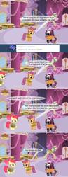 Size: 850x2200 | Tagged: safe, apple bloom, scootaloo, sweetie belle, ask terry, g4, ask, costume, cutie mark crusaders, nightmare night, sweetie real, team marky getters, terry, tumblr