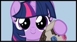 Size: 750x411 | Tagged: safe, artist:mixermike622, smarty pants, twilight sparkle, g4, cute, filly, twiabetes