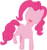 Size: 415x443 | Tagged: safe, pinkie pie, earth pony, pony, g4, female, no eyes, solo