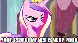 Size: 625x351 | Tagged: safe, princess cadance, g4, disappointed, image macro