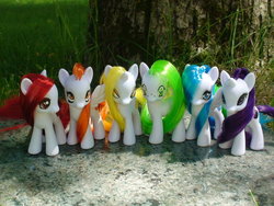 Size: 1280x960 | Tagged: safe, artist:vampasaurus, doll, irl, photo, rainbow, toy