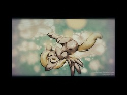 Size: 1600x1200 | Tagged: safe, artist:cappydarn, derpy hooves, pegasus, pony, g4, female, mare, solo, wings