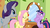 Size: 325x183 | Tagged: safe, screencap, fluttershy, rarity, twilight sparkle, g4, green isn't your color, my little pony: friendship is magic, ei, hub logo