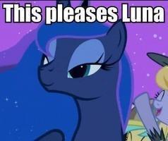 Size: 238x200 | Tagged: safe, edit, edited screencap, screencap, cloud kicker, princess luna, sunshower raindrops, g4, luna eclipsed, bedroom eyes, cropped, image macro