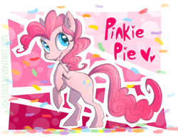 Size: 1350x1050 | Tagged: safe, artist:hektious, pinkie pie, earth pony, pony, g4, female, solo