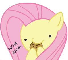 Size: 239x211 | Tagged: safe, fluttershy, g4, cookie, cute, nom