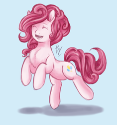 Size: 1035x1100 | Tagged: safe, artist:kaoriogata, pinkie pie, g4, chest fluff