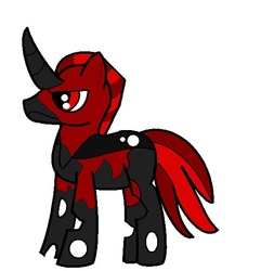 Size: 533x554 | Tagged: safe, artist:jfpierre, changeling, bionicle, changelingified, lego, makuta antroz, my little bionicle: destiny is magic, ponified