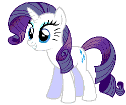 Size: 800x674 | Tagged: safe, artist:blackgryph0n, rarity, pony, unicorn, g4, animated, cute, dancing, female, gif, headbob, mare, raribetes, simple background, smiling, solo, transparent background