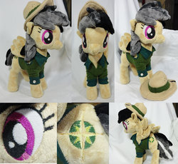 Size: 2550x2346 | Tagged: safe, artist:cryptic-enigma, daring do, pony, g4, high res, irl, photo, plushie, solo