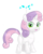 Size: 423x523 | Tagged: safe, artist:hetdegon, sweetie belle, pony, robot, unicorn, g4, blank flank, female, filly, foal, hooves, horn, looking at you, open mouth, simple background, solo, sweetie bot, transparent background