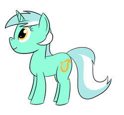 Size: 700x650 | Tagged: safe, artist:rapidstrike, lyra heartstrings, pony, unicorn, g4, female, mare, simple background, solo, white background