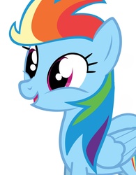 Size: 1024x1314 | Tagged: safe, artist:bronisaurus, rainbow dash, g4, simple background, vector, white background