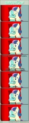 Size: 1063x4408 | Tagged: safe, artist:tritebristle, bon bon, lyra heartstrings, sweetie drops, earth pony, pony, unicorn, comic:heartstrings, g4, comic, couch, crying, eyes closed, hug, open mouth, sad