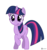 Size: 7238x7674 | Tagged: safe, artist:kuren247, twilight sparkle, pony, unicorn, g4, absurd resolution, cute, female, reaction image, simple background, smiling, solo, transparent background, unicorn twilight, vector