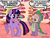 Size: 800x600 | Tagged: safe, artist:tim-kangaroo, spike, twilight sparkle, g4, costume, crossover, mister magoo, mr. magoo