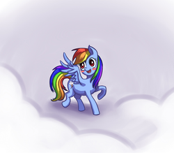 Size: 1296x1135 | Tagged: safe, artist:ninjaham, rainbow dash, pegasus, pony, g4, solo