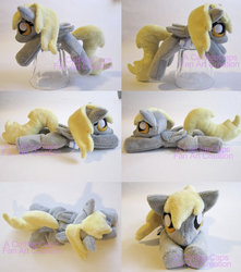 Size: 1280x1447 | Tagged: safe, artist:catnapcaps, derpy hooves, pegasus, pony, g4, beanie (plushie), female, irl, mare, photo, plushie, solo