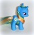 Size: 652x671 | Tagged: safe, artist:kalavista, nachtlicht, pony, g1, g4, customized toy, g1 to g4, generation leap, irl, photo, solo, toy