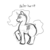 Size: 3000x3000 | Tagged: safe, artist:stonershy, oc, oc only, oc:boiler horse, object pony, original species, boiler, chubby, high res, monochrome, ponified, solo, steam engine