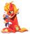 Size: 528x605 | Tagged: safe, artist:theuselesstoe, big macintosh, smarty pants, earth pony, pony, g4, cutie mark, female, heart, macareina, mare, plushie, rule 63, solo