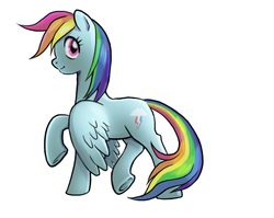 Size: 698x557 | Tagged: safe, artist:chainbird, rainbow dash, pony, g4