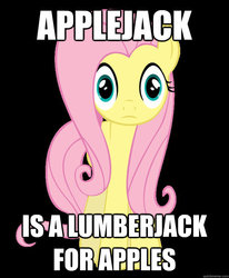 Size: 625x758 | Tagged: safe, fluttershy, g4, image macro, mind blown, realization