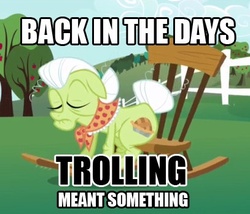 Size: 407x349 | Tagged: safe, granny smith, earth pony, pony, g4, image macro