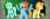 Size: 5775x2160 | Tagged: safe, artist:thunderelemental, carrot top, golden harvest, lyra heartstrings, rainbow dash, g4