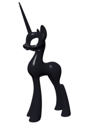 Size: 600x800 | Tagged: safe, artist:clawed-nyasu, nightmare moon, pony, g4, female, simple background, solo, transparent background