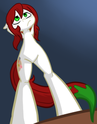Size: 496x633 | Tagged: safe, artist:jessy, oc, oc only, oc:palette swap, pony, bipedal, colored, female, solo