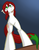 Size: 496x633 | Tagged: safe, artist:jessy, oc, oc only, oc:palette swap, pony, bipedal, colored, female, solo