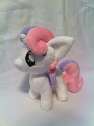 Size: 1936x2592 | Tagged: safe, artist:planetplush, sweetie belle, pony, g4, irl, photo, plushie, solo