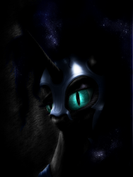 Size: 774x1032 | Tagged: safe, artist:friendshipocalypse, artist:unitoone, nightmare moon, pony, g4, female, solo