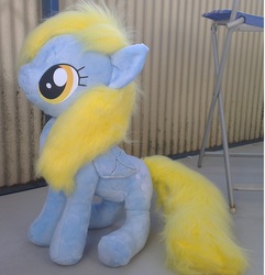 Size: 1744x1808 | Tagged: safe, artist:epicrainbowcrafts, derpy hooves, pegasus, pony, g4, female, irl, mare, photo, plushie, solo