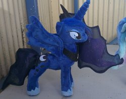 Size: 1280x1001 | Tagged: safe, artist:epicrainbowcrafts, princess luna, pony, g4, irl, photo, plushie, solo