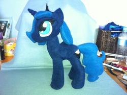 Size: 720x537 | Tagged: safe, artist:steen85, princess luna, pony, g4, irl, photo, plushie, solo