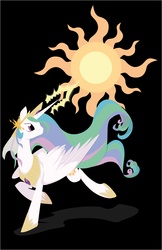 Size: 3304x5104 | Tagged: safe, artist:mekhalive, princess celestia, pony, g4, female, solo