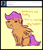 Size: 520x598 | Tagged: safe, artist:feathersandink, scootaloo, g4, ask, fluffy, that scootaloo, tumblr