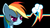 Size: 2880x1620 | Tagged: safe, artist:misterbrony, rainbow dash, pegasus, pony, g4, black background, simple background