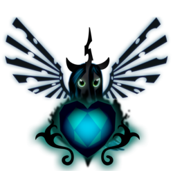 Size: 1700x1688 | Tagged: safe, artist:baxtermega, queen chrysalis, changeling, changeling queen, g4, female, simple background, transparent background, vector