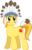 Size: 2168x3387 | Tagged: safe, artist:petraea, braeburn, earth pony, pony, g4, costume, cute, cutie mark, headdress, male, native american, simple background, solo, transparent background, vector