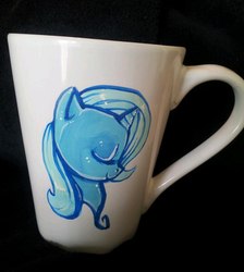 Size: 559x624 | Tagged: safe, trixie, g4, etsy, irl, merchandise, mug, painted, photo