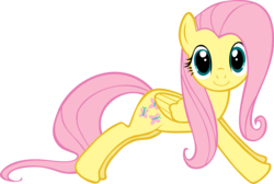 Size: 10000x6714 | Tagged: safe, artist:soren-the-owl, fluttershy, pony, g4, absurd resolution, female, simple background, solo, transparent background, vector