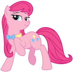 Size: 4706x4592 | Tagged: safe, artist:eruaneth, octavia melody, pinkie pie, earth pony, pony, g4, absurd resolution, alternate hairstyle, female, recolor, simple background, solo, tavified, transparent background