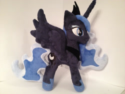 Size: 2828x2121 | Tagged: safe, artist:valio99999, princess luna, pony, g4, irl, photo, plushie, solo