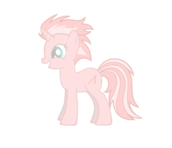 Size: 586x506 | Tagged: safe, g4, atheism, invisible pink unicorn, solo