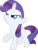 Size: 2577x3397 | Tagged: safe, artist:kernelcobb, rarity, pony, unicorn, g4, angry, blank flank, female, filly, filly rarity, horn, scrunchy face, simple background, solo, transparent background, younger