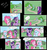 Size: 1414x1500 | Tagged: safe, artist:atryl, lyra heartstrings, pinkie pie, twilight sparkle, comic:black stripes, g4, baby, comic, lies and slander!, sitting lyra